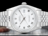 Rolex Datejust 36 Bianco Jubilé  White Milk Roman Dial  Watch  16220